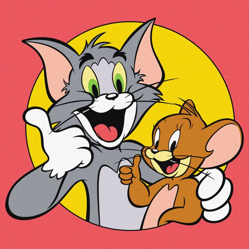 Картина за номерами - Tom and Jerry: Разом веселіше ©Warner Bros.