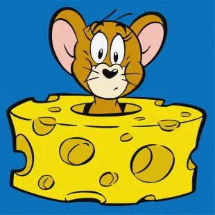 Картина за номерами - Tom and Jerry: Любитель сиру ©Warner Bros.