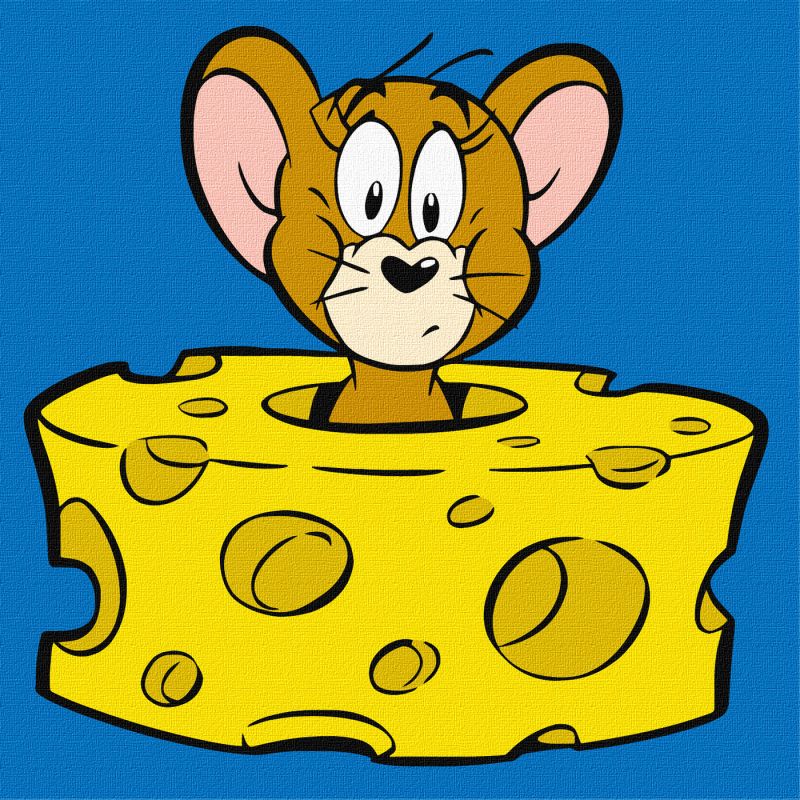 Painting by numbers - Tom and Jerry: Cheese Lover ©Warner Bros.