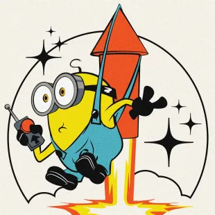 Картина за номерами - Minions: Шлях нагору ©Universal City Studios LLC.