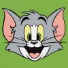 Painting by numbers - Tom and Jerry: Cheerful Tom ©Warner Bros.