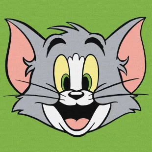 Картина за номерами - Tom and Jerry: Веселий Том ©Warner Bros.