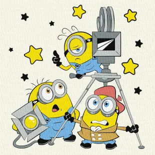 Картина за номерами - Minions: Зйомки фільму ©Universal City Studios LLC.
