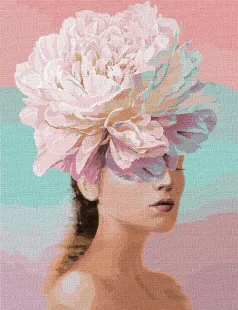 Картина по номерам - Цветочные мысли (big) ©Ira Volkova