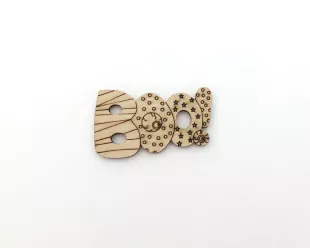 Figure from plywood - Boooo
