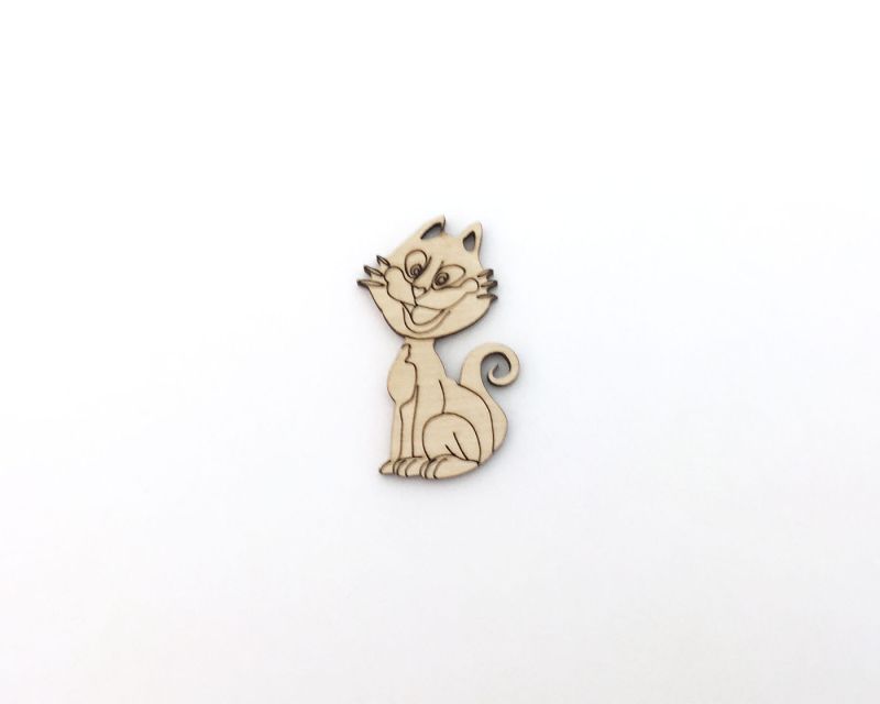 Фигурка из фанеры - Котик