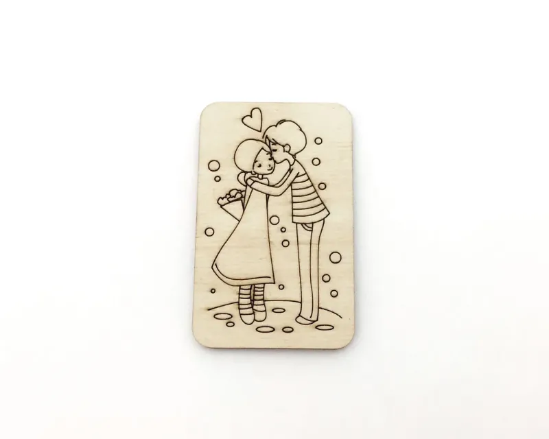 Figure on magnet - Romantic story #1
