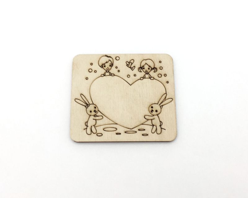 Figure on magnet - Romantic story #5