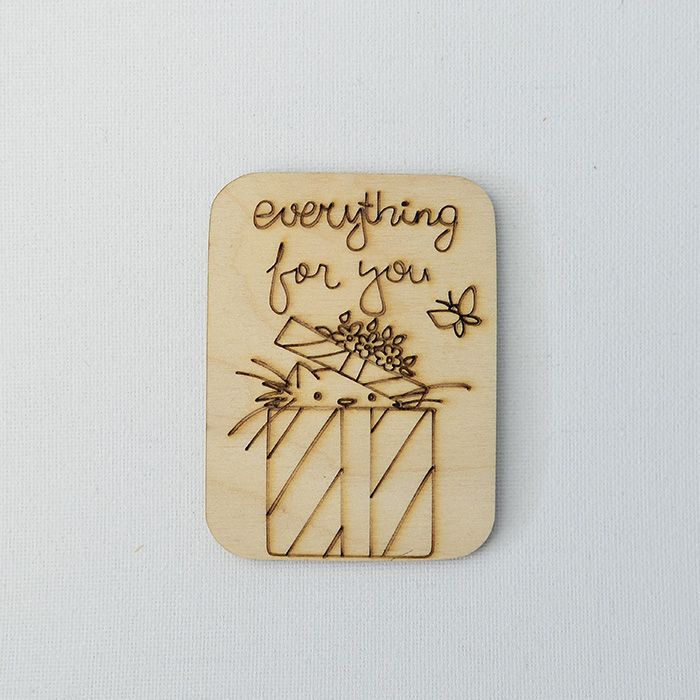 Figure from plywood - LOVE #5
