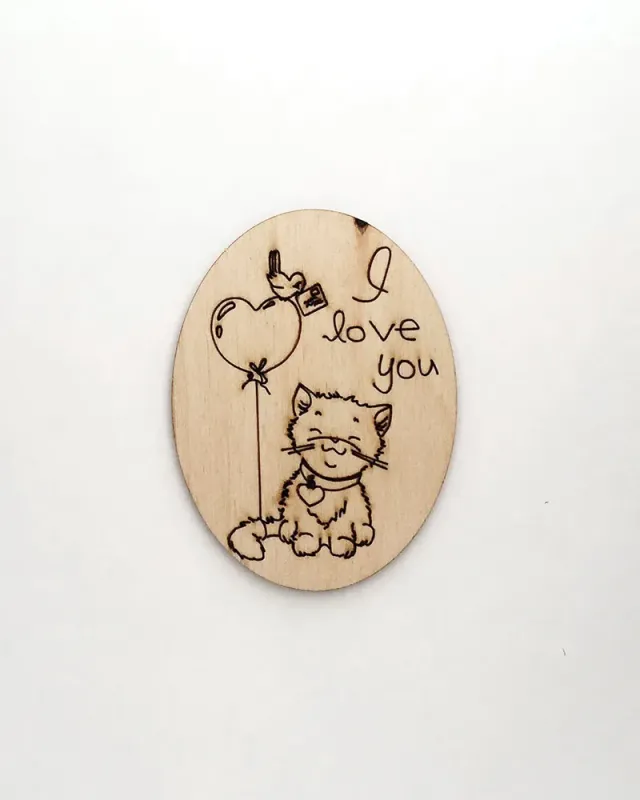 Фигурка из фанеры - LOVE #13