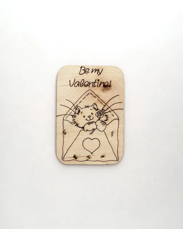 Figure from plywood - LOVE #17