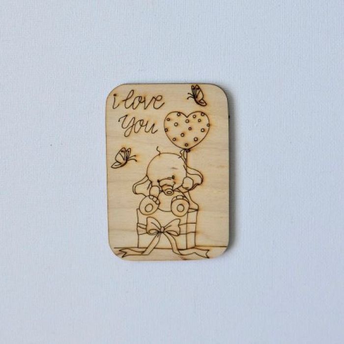 Фигурка из фанеры - LOVE #20