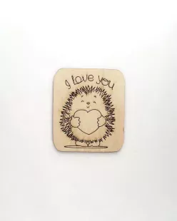 Фигурка из фанеры - LOVE #23