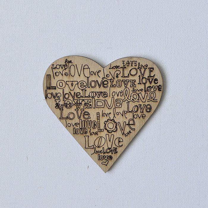 Figure from plywood - LOVE #25