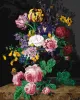 Painting by numbers - Floral fragrance ©Henriette Geertruida Knip