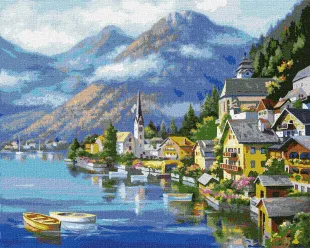 Картина за номерами - Австрійский пейзаж