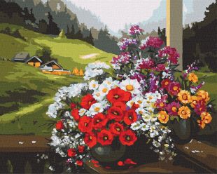 Painting by numbers - The native shore 