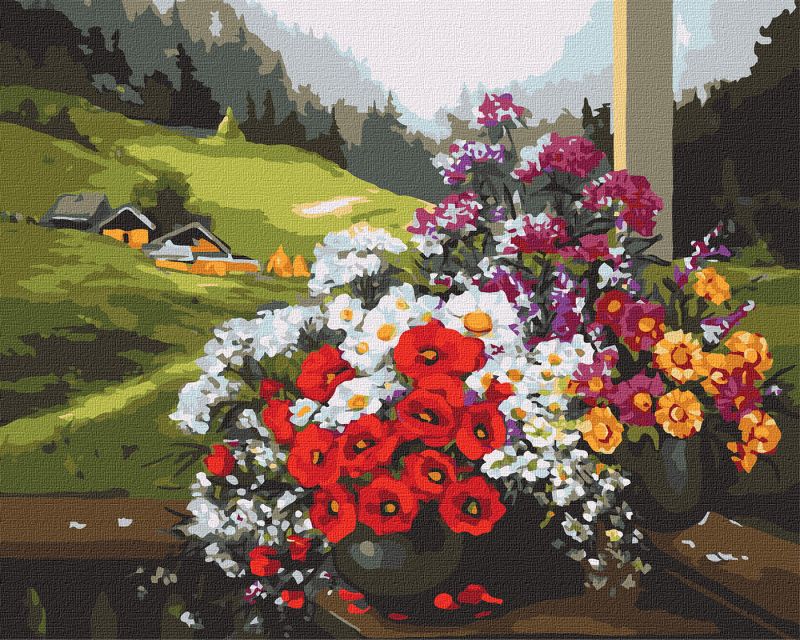 Painting by numbers - The native shore 