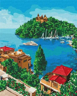 Painting by numbers - Island of hope 