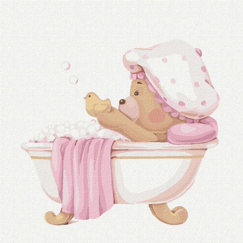 Картина по номерам - Веселое купание ©tanya_bonya