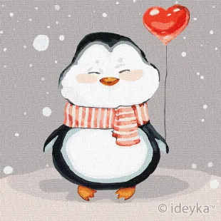 Картина за номерами - Чарівна зима