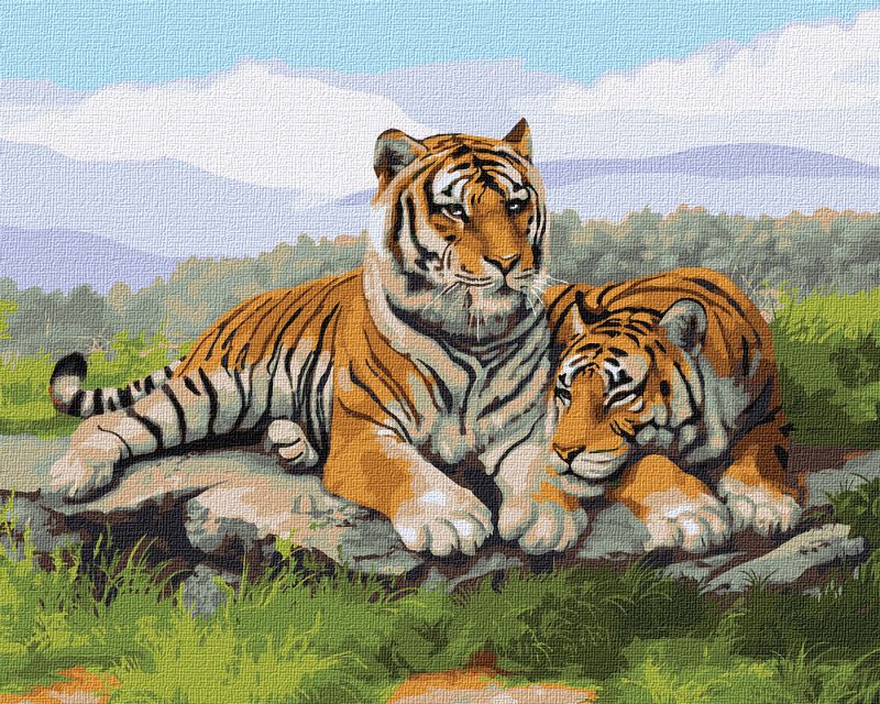 Painting by numbers - After the hunt 