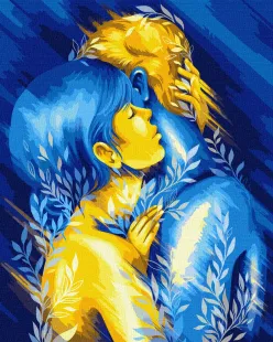 Картина за номерами - Непереможне кохання ©pollypop92