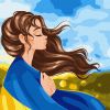 Картина по номерам - Сердце Украины ©krizhanskaya