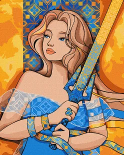 Картина за номерами - Відважна ©mosyakart