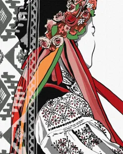 Картина за номерами - Квітуча краса ©upillustration