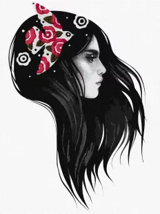 Картина за номерами - Пташка ©lesya_nedzelska_art