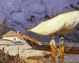 Картина за номерами - Рибалки ©tolstukhin artem