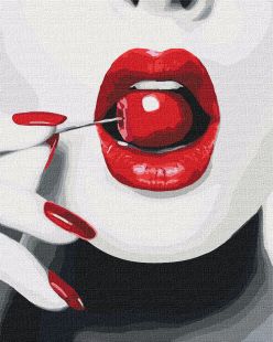 Painting by numbers - Sweet cherry 
