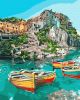 Painting by numbers - A cozy bay 