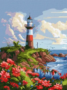 Картина за номерами - Мальовничий край ©art_selena_ua