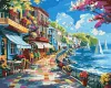 Painting by numbers - A town by the ocean ©art_selena_ua