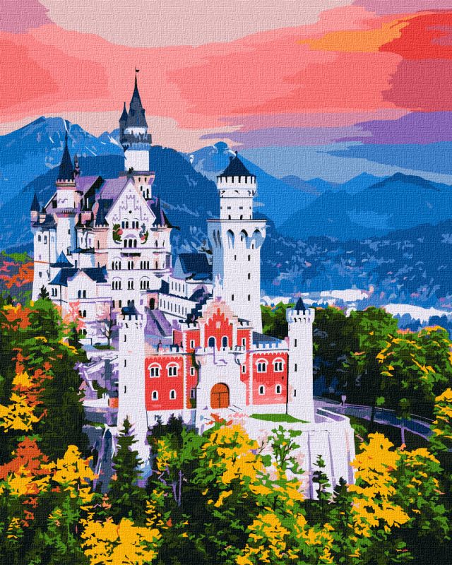 Картина по номерам - Сказочная Германия
