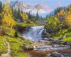 Картина по номерам - Горный ручей