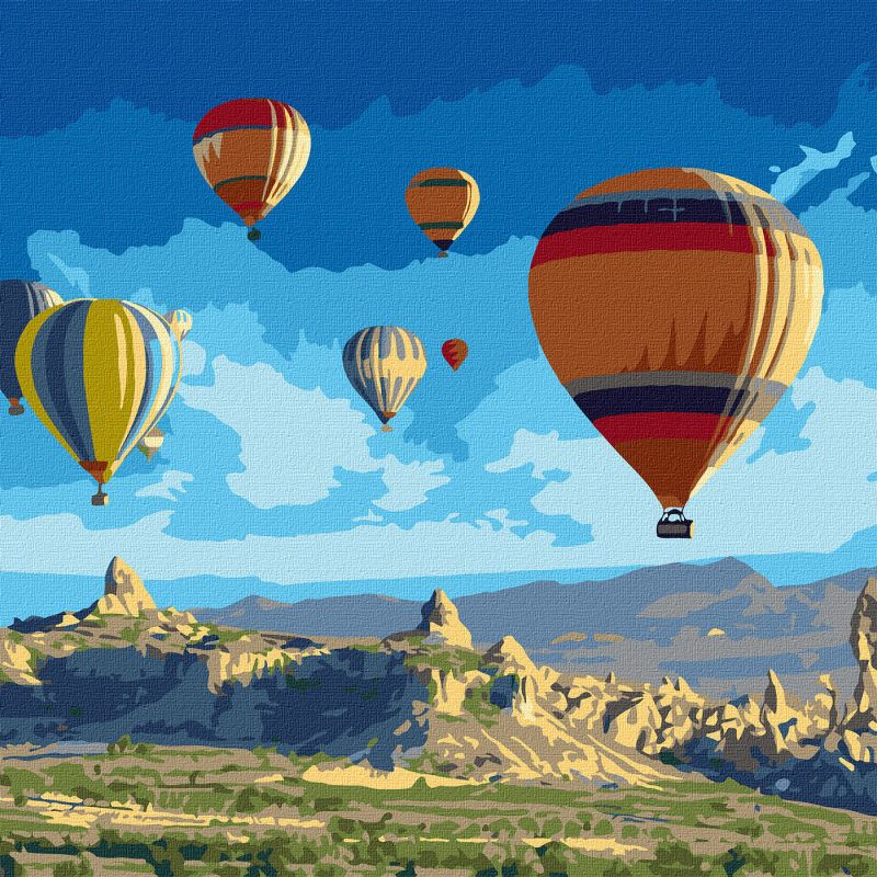 Painting by numbers - Fabulous Cappadocia