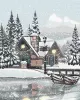 Картина по номерам - Снежная тишина ©akvamarinel_art