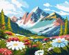 Картина по номерам - Контрасты природы  ©art_selena_ua