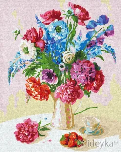 Картина за номерами - Полуниця на двох ©Ira Volkova
