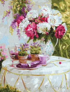 Картина за номерами - Солодкий травень ©Ira Volkova