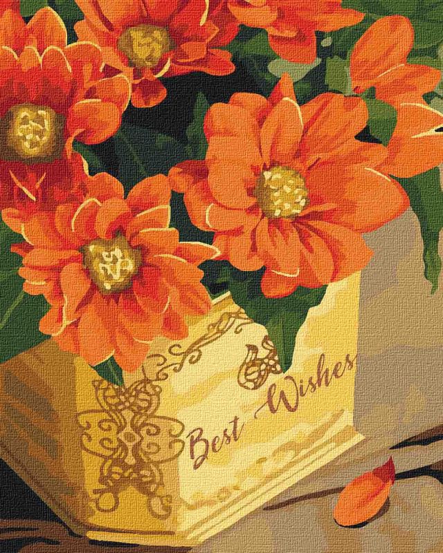 Картина по номерам - Best wishes