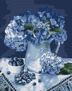 Painting by numbers - A morning at Grandma's 