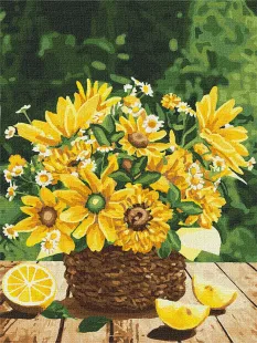 Painting by numbers - Summer greetings 