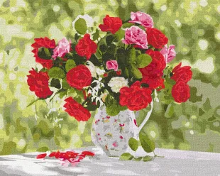 Картина за номерами - Розмаїття барв ©Ira Volkova