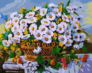 Painting by numbers - Summer flowers ©Oleksandr Zakusilov