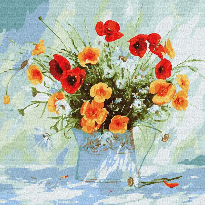 Картина по номерам - Оттенки лета ©Ira Volkova