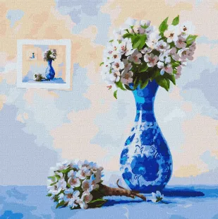 Картина за номерами - Справжня весна ©Ira Volkova